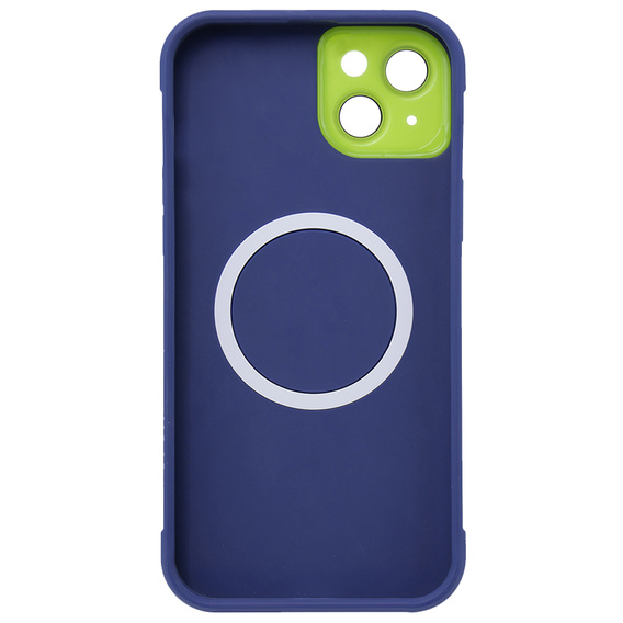 Case for iPhone 15, ERBORD Armor Mag, blue