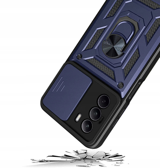 Case for Realme C71, CamShield Slide, blue