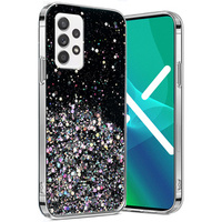 Case for Samsung Galaxy A52 / A52s, Glittery, black