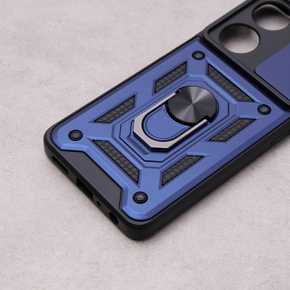 Case for Oppo A98 5G, CamShield Slide, blue