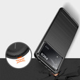 Case for Xiaomi Poco X4 Pro 5G, Carbon, black