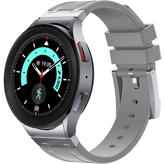 Silicone strap for Samsung Galaxy Watch 4/5/6 40/42/43/44/45/46/47mm.