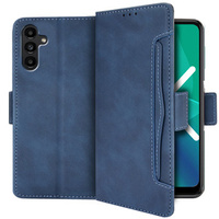 Flip case for Samsung Galaxy A04S / A13 5G, Card Slot, blue