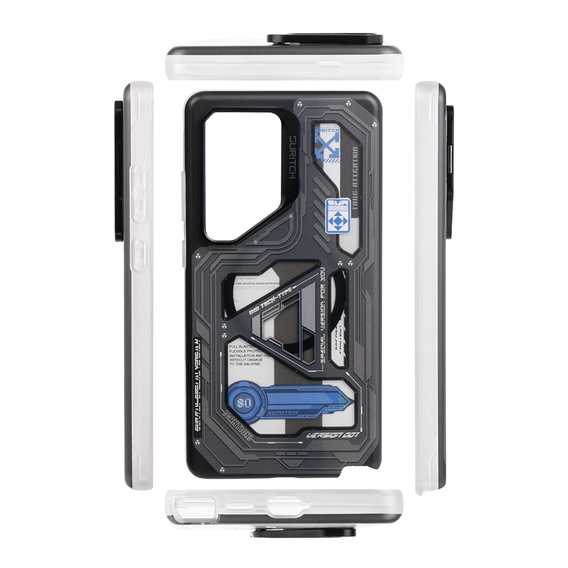 Case for Samsung Galaxy S24+ Plus, Suritch Full Body for MagSafe, cyber punk