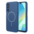 Silicone sleeve for Samsung Galaxy A17 5G, for MagSafe, blue