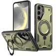 Case for Samsung Galaxy S25+ Plus, Military MagSafe, green