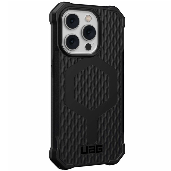 Urban Armor Gear Case for iPhone 14 Pro, Essential Armor MagSafe, black