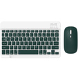 Wireless keyboard and Bluetooth mouse set for Android/Windows, dark green