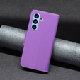 Flip case for Samsung Galaxy A54 5G, Wallet Litchi Magnet, purple