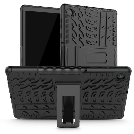 Case for Lenovo Tab M10 PLUS 10.3 TB-X606, Tire Armor, black