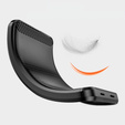 Case for Oppo Reno 12, Carbon, black