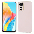 Case for Oppo A78 4G, Glamour CamShield, pink rose gold
