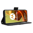 Flip case for Motorola Moto G85, Card Slot, black