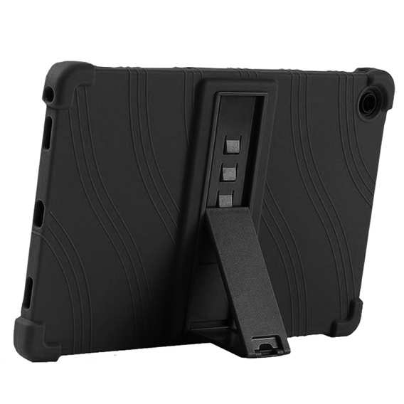 Silicone case for Lenovo Tab M10 Plus 10.6 Gen 3 TB-125F TB-128F, Impact, armor, black