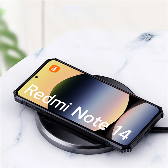 Case for Xiaomi Redmi Note 14 5G, AntiDrop Hybrid, black