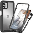Case for Motorola Moto G32, Shockproof, with film, black