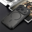 Case for iPhone 17 Pro Max, for MagSafe, armoured, black