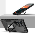 Case for Samsung Galaxy S22 Ultra 5G, Dual-Layer Armor, black