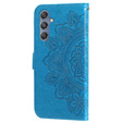 Flip case for Samsung Galaxy M34 5G, Mandala Flower, blue