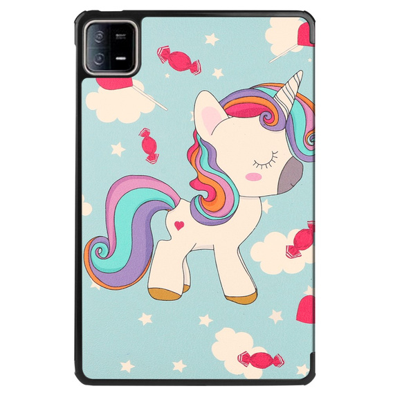 Case for Xiaomi Pad 6 / 6 Pro, Smartcase, unicorn