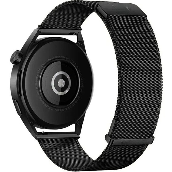 Milanese bracelet 18mm for Garmin Vivoactive 4S, Black