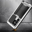 Armored case for Samsung Galaxy S25 Ultra, R-JUST, silver