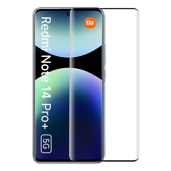 ENKAY Tempered Glass for Xiaomi Redmi Note 14 Pro+ 5G, black