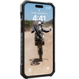 Urban Armor Gear Case for iPhone 15 Plus, Pathfinder MagSafe, transparent / black