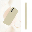 Case for Samsung Galaxy A36 5G, Silicone Lite, beige