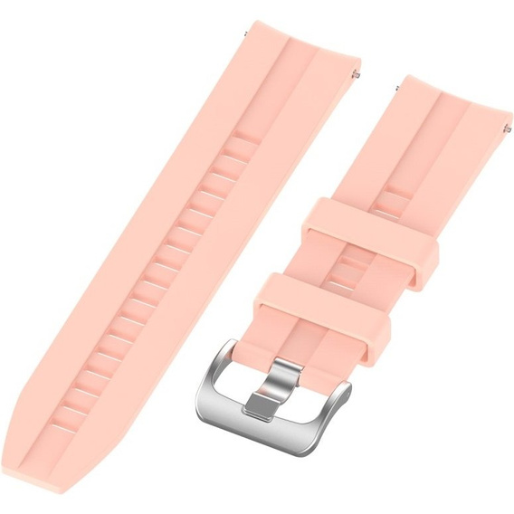 22mm Silicone strap with buckle for Huawei Watch GT / Watch GT2 - White