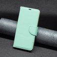 Flip case for Xiaomi Redmi 12 4G, Wallet Litchi Magnet, green