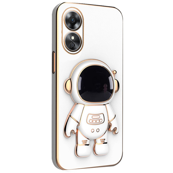 Case for Oppo A17, Astronaut, white
