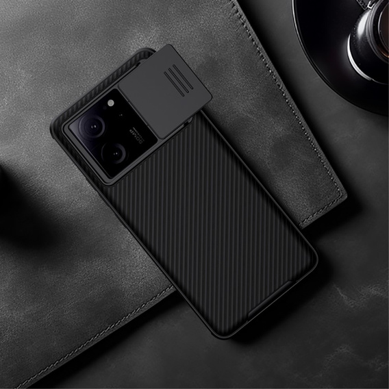 Case for Xiaomi 13T/13T Pro, Armored Nillkin, CamShield Pro, black