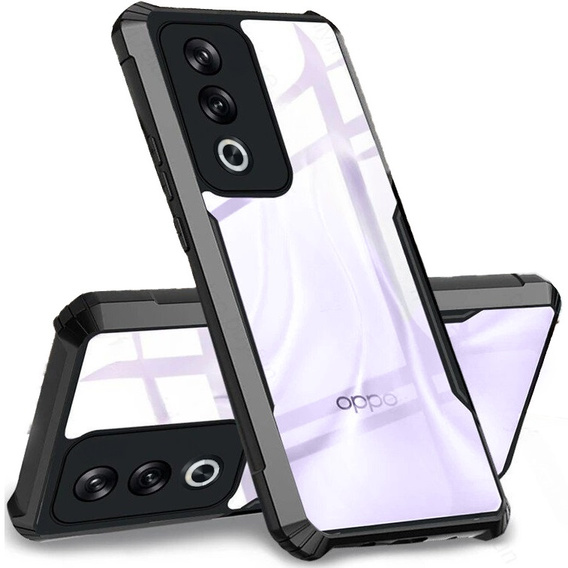 Case for Oppo A80, AntiDrop Hybrid, black