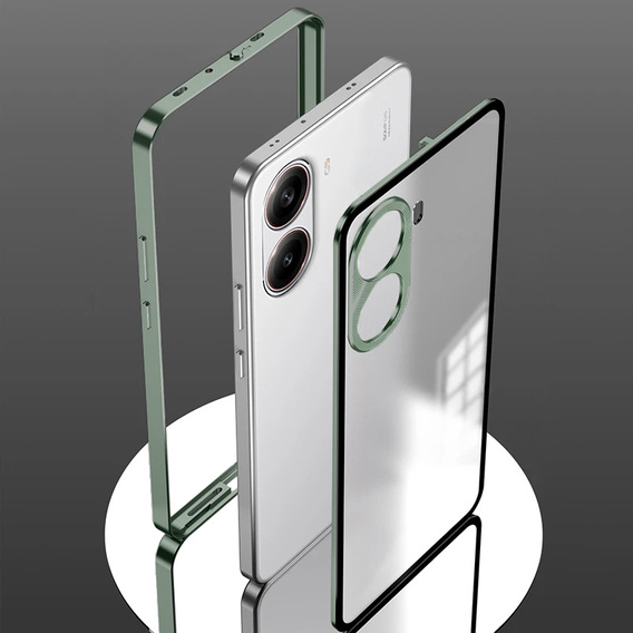 1 x Case for Xiaomi Poco X7 Pro 5G, Frame Case, green