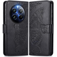 Flip case for Realme 12 Pro 5G / 12 Pro+ 5G, Butterfly, black