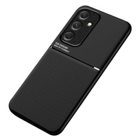 Case for Samsung Galaxy A55 5G, with magnetic grip plate, black