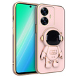 Case for Realme C55, Astronaut, pink rose gold