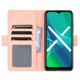 Flip case for Realme C31, Card Slot, pink