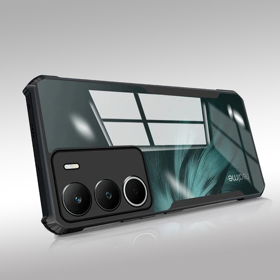Case for Realme C71, AntiDrop Hybrid, black