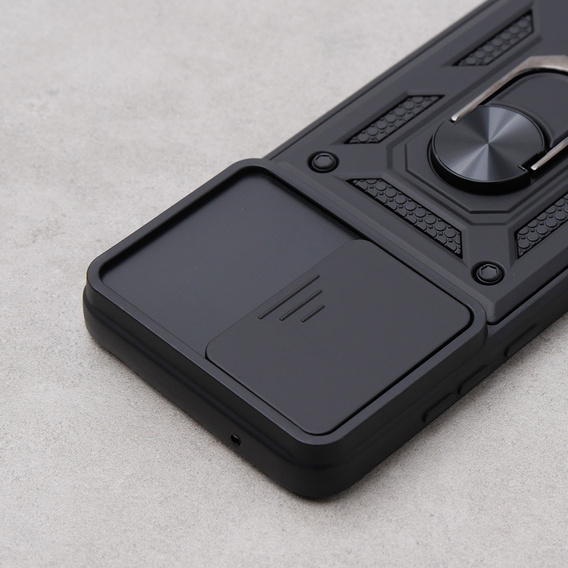 Case for Motorola Moto G84 5G, CamShield Slide, black
