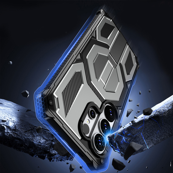 MagSafe-compatible protective case with stand for Samsung Galaxy S26 Ultra