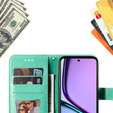 Flip case for Realme C67, Mandala, green
