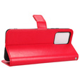 Flip case for Xiaomi Redmi Note 12 5G / POCO X5 5G, Crazy Horse Wallet, red