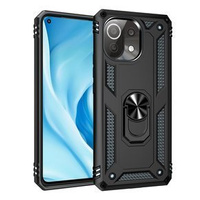 Armor Case for Xiaomi Mi 11 Lite / Mi 11 Lite 5G / 11 Lite 5G NE, Nox Case Ring, black