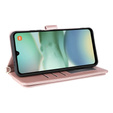 Crossbody Leather Wallet flip case for Xiaomi Redmi A5, pink