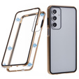 Case for Samsung Galaxy A16, Magnetic Dual Glass, gold