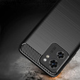 Case for Motorola Edge 40, Carbon, black