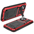 Armored case for iPhone 14, R-JUST, red