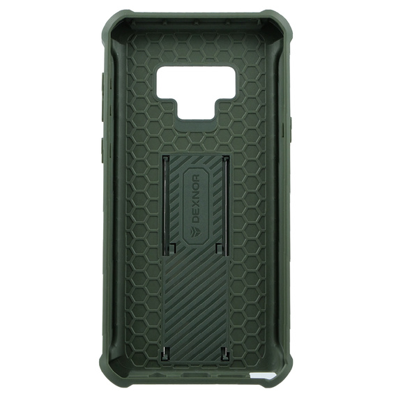 Armored case for Samsung Galaxy Note 9, Dexnor Full Body, green